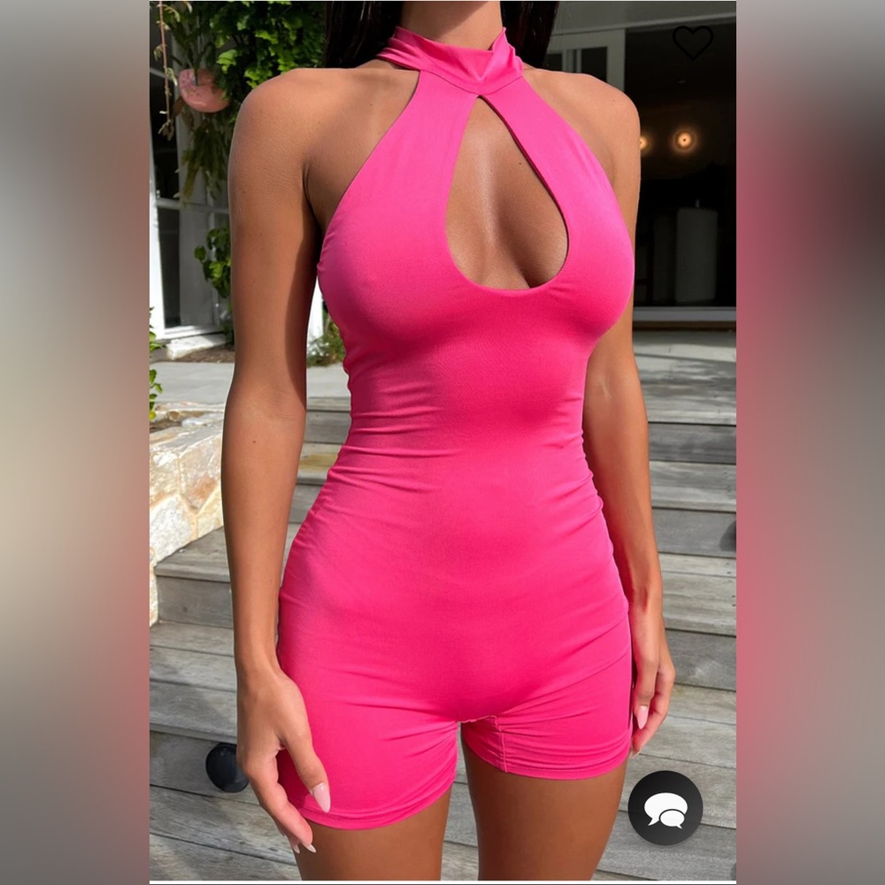 NWT That’s So Fetch - Pink Evoke One Piece Bodysuit - Size Small/ 4